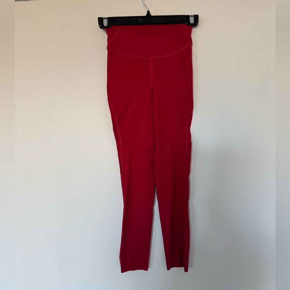 lululemon athletica Red Leggings